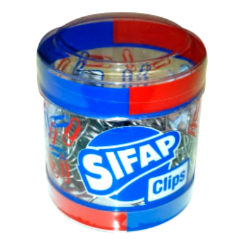 Clip metalico n4 x100u (pote)