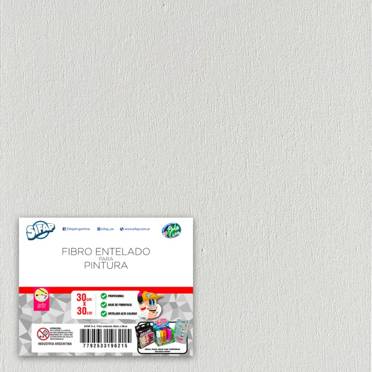 Fibro entelado 30 x 30